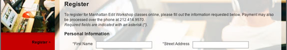 Manhattan Edit Workshop